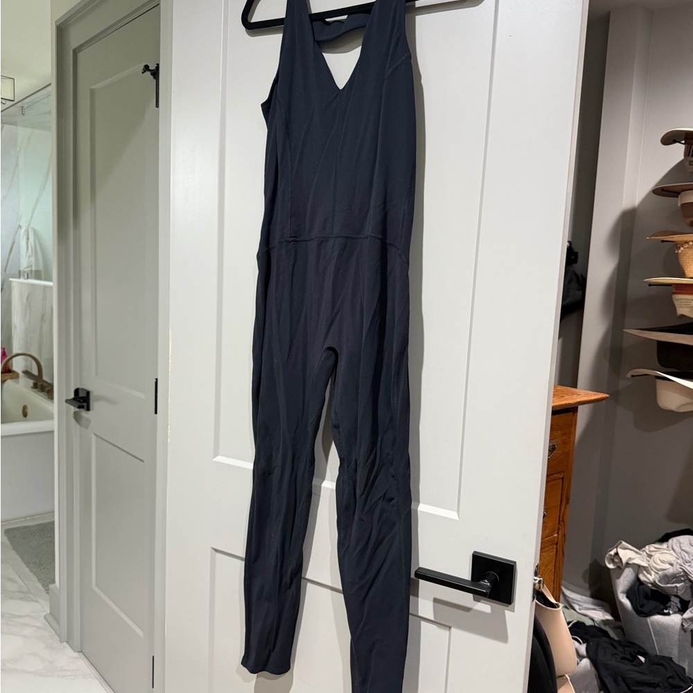 FP Movement by Free People Charcoal Jumpsuit